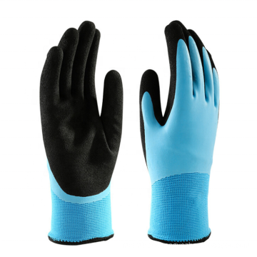 Cold-resistant low-temperature anti-chemical resistant labor hand protection gloves